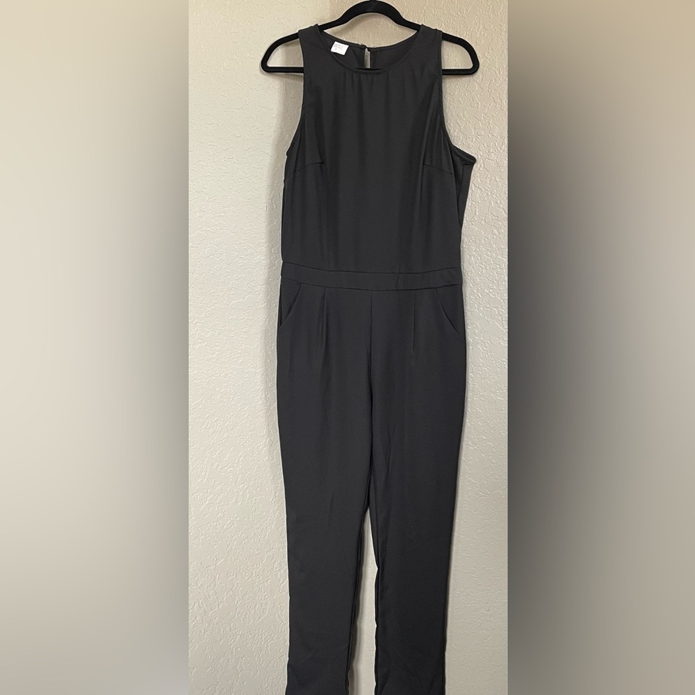 No brand polyester jumpsuit with pockets XXL fits L